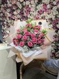 Roses & Spray roses mix Bouquet Luxury flower bouquet by BloomBox Co – premium florist in Lahore