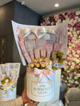 Pink Chocolate Bloombox Luxury flower bouquet by BloomBox Co – premium florist in Lahore