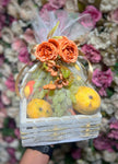 Fruit Basket 1 Luxury flower bouquet by BloomBox Co – premium florist in Lahore