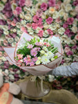 Mix Flower Pink & White lollipop Bouquet Luxury flower bouquet by BloomBox Co – premium florist in Lahore
