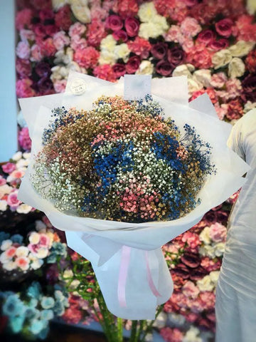 Just Baby breaths Luxury flower bouquet by BloomBox Co – premium florist in Lahore