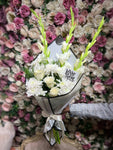 All White Bouquet in our Bouquet Bloombox Luxury flower bouquet by BloomBox Co – premium florist in Lahore