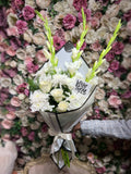 All White Bouquet in our Bouquet Bloombox Luxury flower bouquet by BloomBox Co – premium florist in Lahore