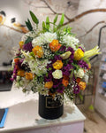 Florist Choice Hatbox (Large) Luxury flower bouquet by BloomBox Co – premium florist in Lahore
