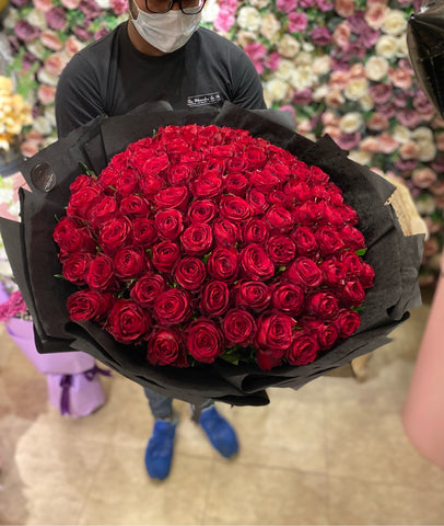 150 Red Rose lollipop Bouquet